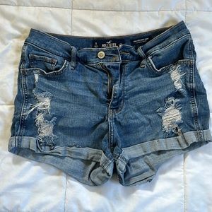 Distressed Hollister Shorts